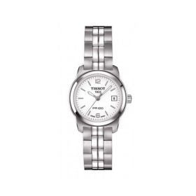 PR 100 Women's White Quartz Watch